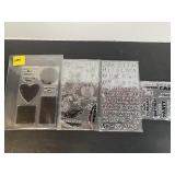Assorted Clear Stamp Sets