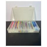 Craft Pens in Storage Case
