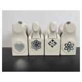 4 Martha Stewart Floral Punches