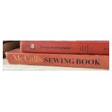 Vintage Sewing & Homemaking Books Lot (2 Vols)