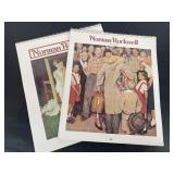 Vintage Norman Rockwell Wall Calendars Lot