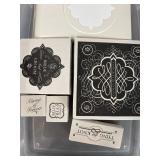 Gina KWedding Rubber Stamp & Punch Set