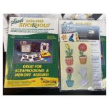 Large Multi-Brand Scrapbooking Adhesive Sheet Lot