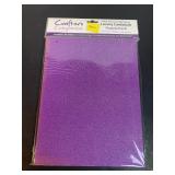 Glitter Ritz Purple Glitter Card