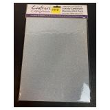 Glitter Ritz Silver Glitter Card