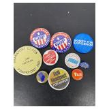 Vintage Indiana Political Campaign Buttons Lot