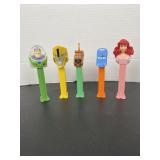 Assorted Disney & Transformers PEZ Dispensers Lot