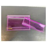 Pink Plastic Craft Trays
