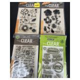 Assorted Clear Stamp Sets