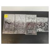 Assorted Clear Stamp Sets