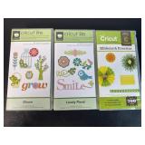 3 Cricut Floral Craft Cartridges