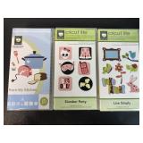 3 Cricut Lifestyle Cartridges