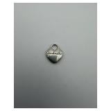 925 Sterling Silver Heart Grandmother Charm Pendan
