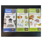3 Cricut Celebration Cartridges