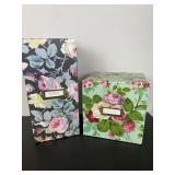 Floral Embossing Folder Storage Boxes