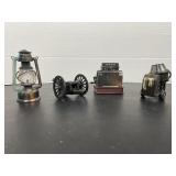 Diecast Metal Pencil Sharpeners Lot of 4