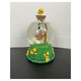 Peanuts Joe Cool Snoopy Musical Snow Globe