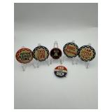 Political and Novelty Celluloid Pinback Button Lot