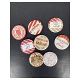 Vintage USAir Luggage Tag Pins & Memorabilia Lot