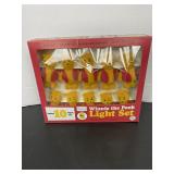 Sears Winnie the Pooh 10 Light Set Boxed