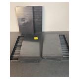 3 Divided Craft Storage Cases