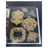 Anna Griffin Decorative Metal Dies in Binder