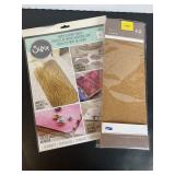 QuicKutz Cork & Sizzix Paper Leather Sheets