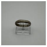 925 Sterling Silver Plain Band Ring Size 9