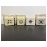 4 Martha Stewart Square Craft Punches