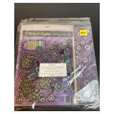 Purple Floral Scrapbook Paper Pack
