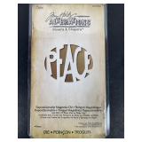 Sizzix Tim Holtz Peace Magnetic Die 657476