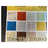 Assorted Patterned Paper Stack