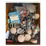 Junk Drawer Lot Caster Wheels Fuses Shoe Plates