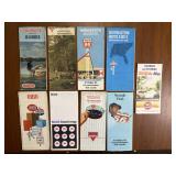 Vintage Conoco Amoco Phillips 66 Road Map Lot