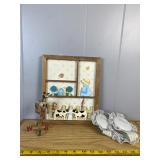 Country Folk Art Wall Decor & Craft Lot