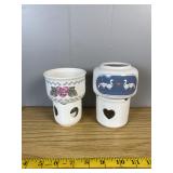 Ceramic Potpourri Candle Warmers, 2