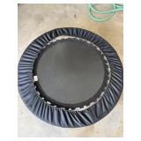 Black Mini Fitness Trampoline Rebounder 40 Inch