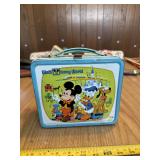 Walt Disney World Metal Lunch Box Thermos Aladdin