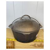 Cast Iron Dutch Oven Kettle with Lid & Trivet