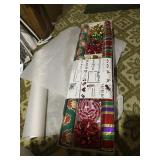 Gift Wrapping Paper Bows Ribbon Tags Lot