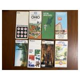 Vintage Gas Station Mobil Gulf Phillips 66 Map Lot