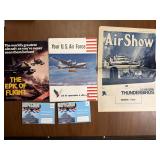 Military Aviation Ephemera Booklets Souvenir Lot