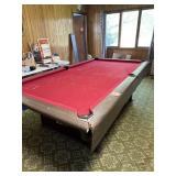Cue Master Slate Pool Table Red Felt Covington KY