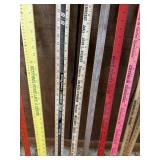 John Deere Moorman Mfg Wood Yardstick Lot