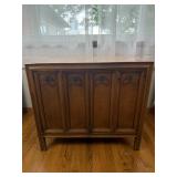 Schwitz Wood Credenza Cabinet Storage Unit