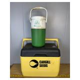 Cargill Gott Cooler & Pioneer Coleman Jug Lot