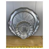 Hand Wrought & Everlast Forged Aluminum Trays Lot