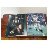 Reggie White Troy Aikman NFL Posters Costacos Inc
