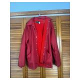 Swingster Vintage Sherpa Lined Coaches Jacket L