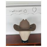 Vintage Trail Boss Brown Felt Western Cowboy Hat